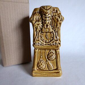 NEW 2017 KU KU CUCKOO CLOCK POLYNESIAN HAWAII THOR CERAMIC TIKI MUG